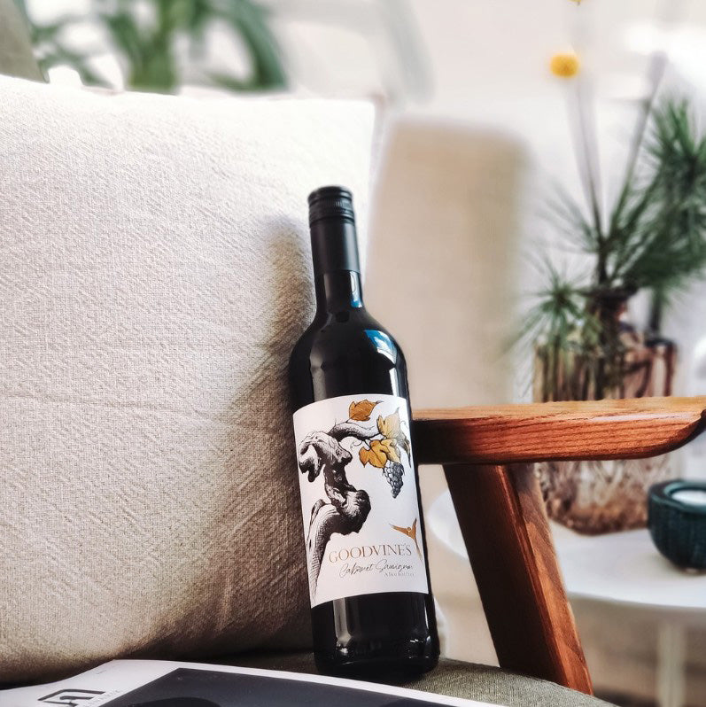 GOODVINES - CABERNET SAUVIGNON 0,0% VIN ROUGE TRANQUILLE SANS ALCOOL 