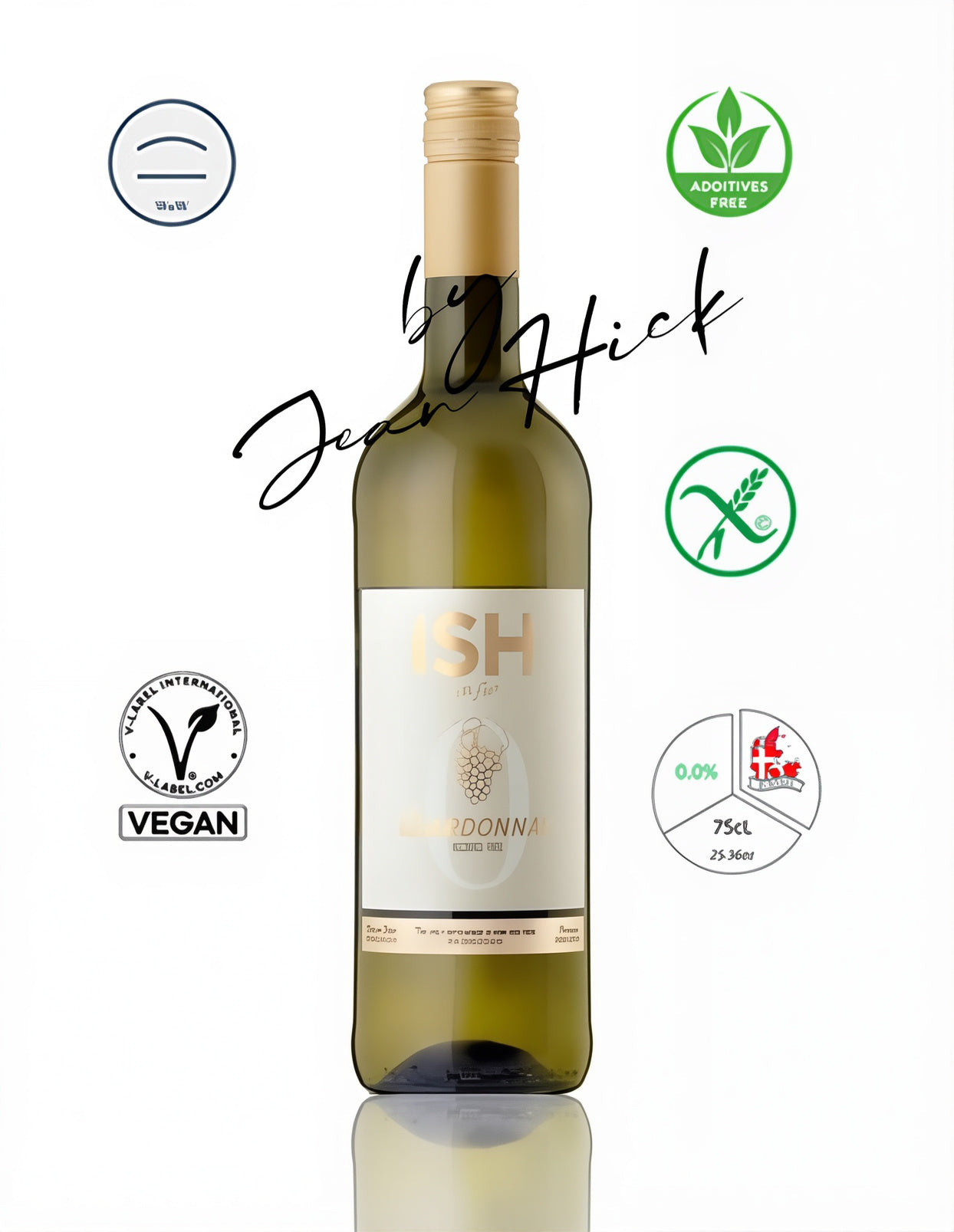 ISH – CHARDONNAY WHITE WINE 0.0%