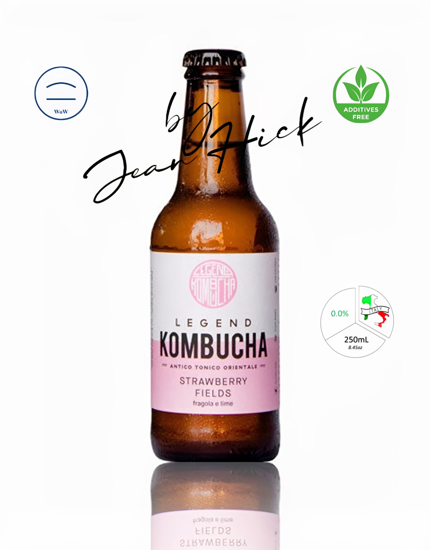 LEGEND KOMBUCHA ERDBEEREN UND LIMETTE