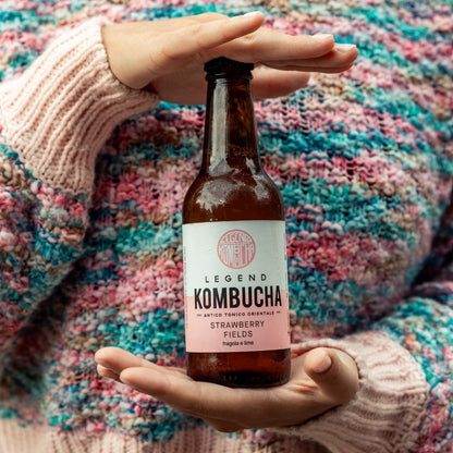 LEGEND KOMBUCHA ERDBEEREN UND LIMETTE