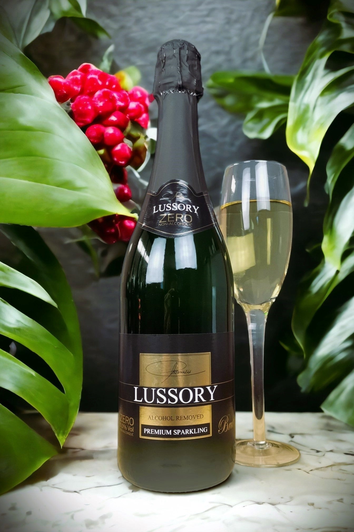 LUSSORY PREMIUM AIREN 0.0% - VEGAN WHITE BRUT SPARKLING WINE