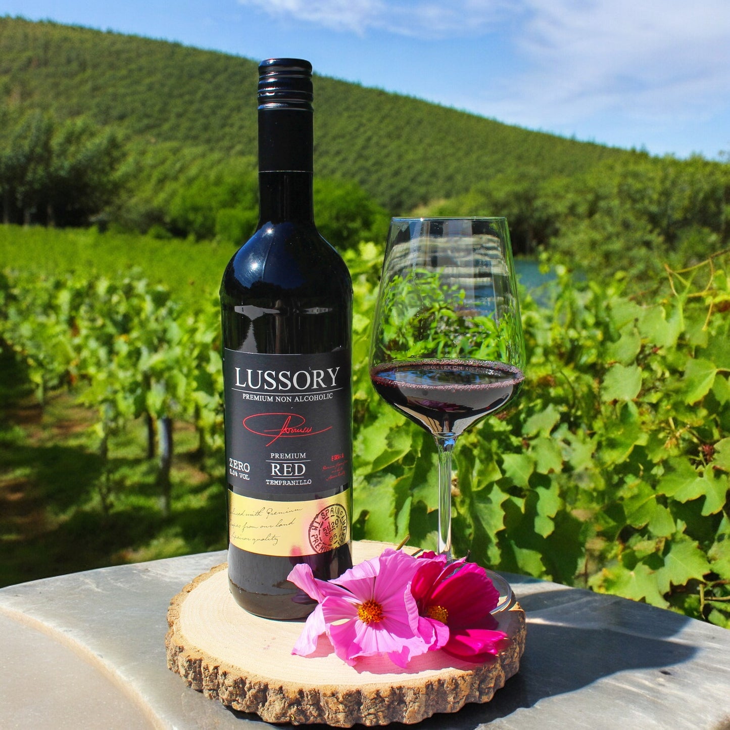 LUSSORY PREMIUM TEMPRANILLO 0,0% - VINO TINTO TRANQUILO VEGANO