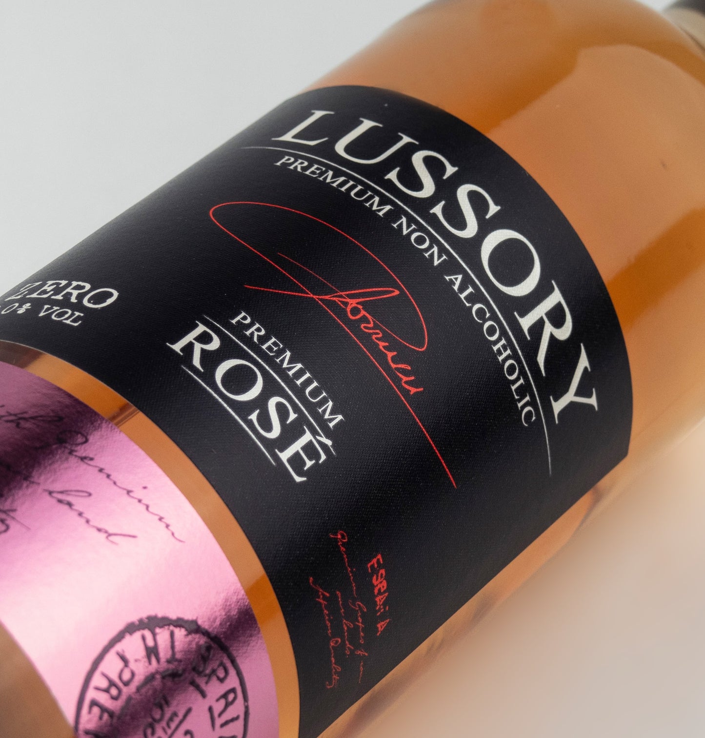 LUSSORY PREMIUM ROSÉ 0,0% - VINO ROSÉ TRANQUILO VEGANO