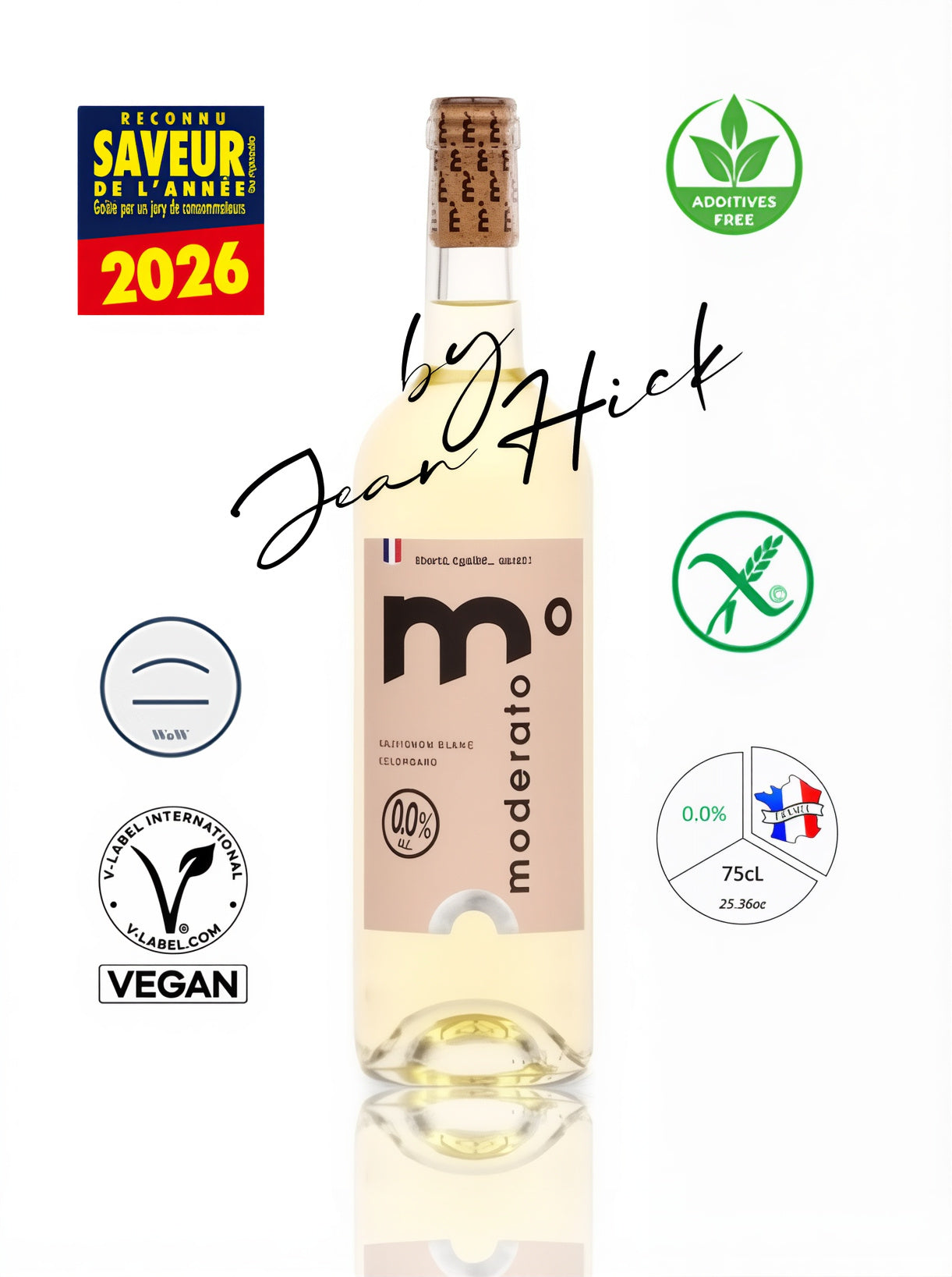 MODERATO° LE BLANC — CUVÉE ORIGINALE 0,0%