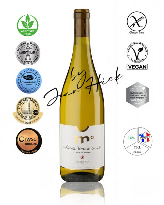 MODERATO° CHARDONNAY — cuvée révolutionnaire