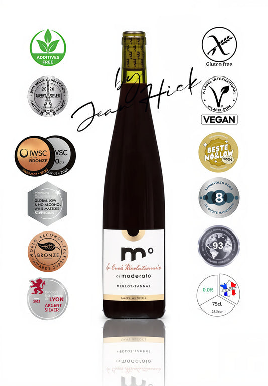 MODERATO° MERLOT-TANNAT — cuvée révolutionnaire