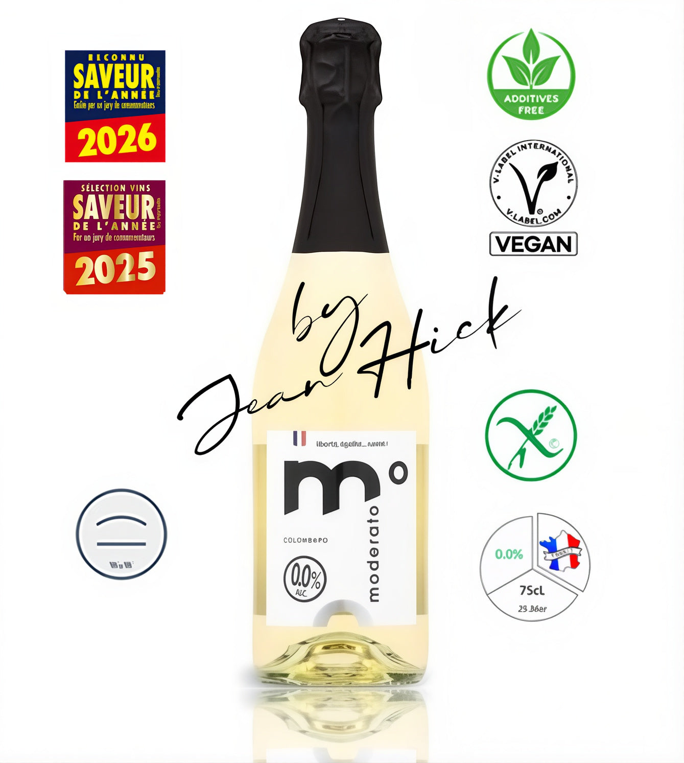 MODERATO° LE PÉTILLANT — অরিজিনাল কুভে 0.0%