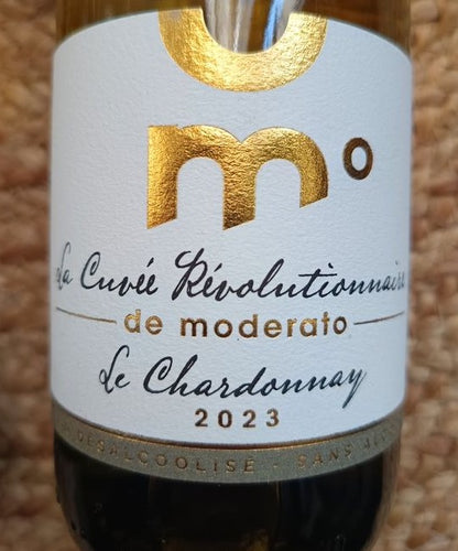 MODERATO° CHARDONNAY — cuvée révolutionnaire