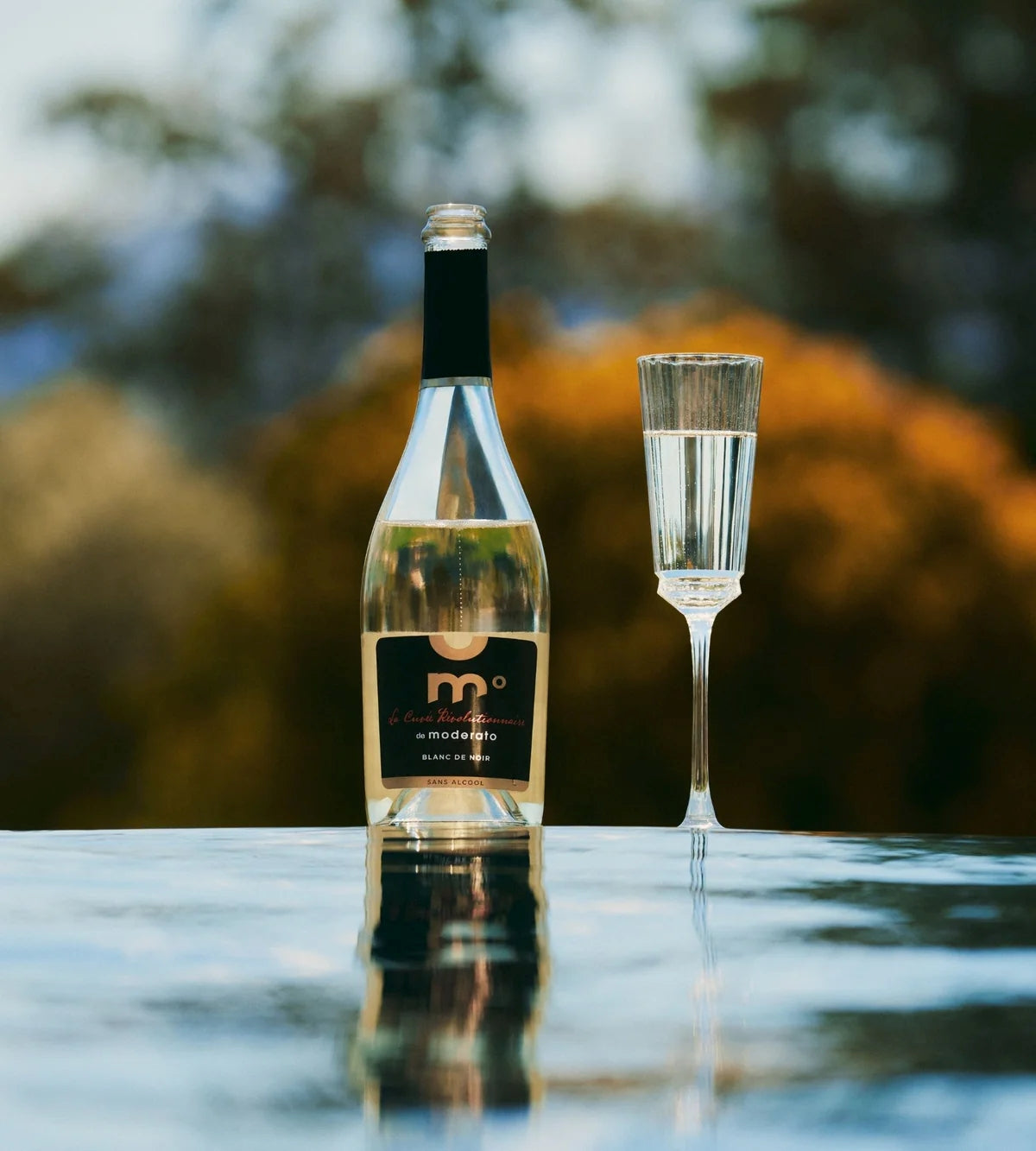 MODERATO° BLANC DE NOIR — cuvée révolutionnaire · fine bubbles