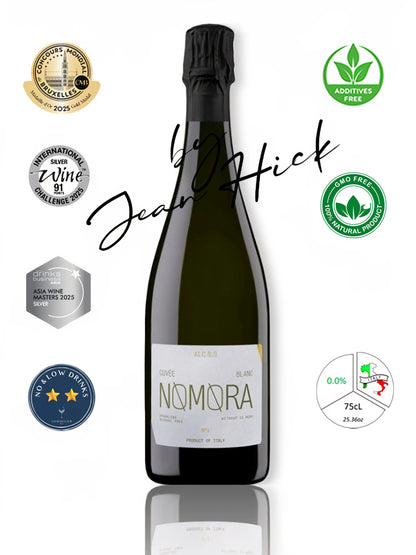 NOMORA N.1 - CUVÉE BLANC ALC.0,0 SPARKLING WINE
