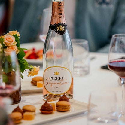 PIERRE ZÉRO SIGNATURE  0.0% - BIO VEGAN ROSÉ SPARKLING WINE