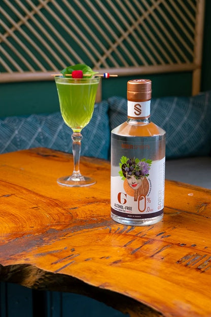 SOBER SPIRITS GIN 0.0% CRAFTED FROM REAL FRENCH GIN