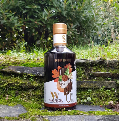 SOBER SPIRITS WHISKY BOURBON 0,0% HERGESTELLT AUS ECHTEM 3-JÄHRIGEN SCHOTTISCHEN WHISKY