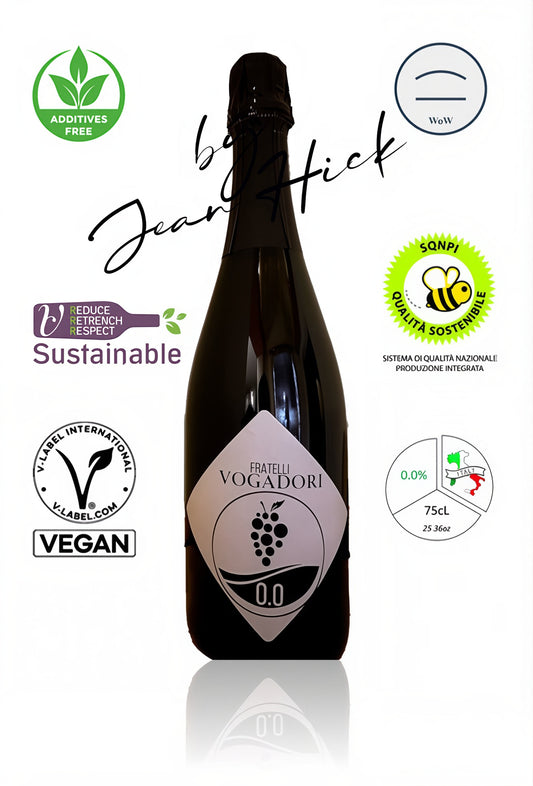 VOGADORI SPARKLING VALPOLICELLA 0.0% - 白ヴィーガン エクストラドライ ワイン