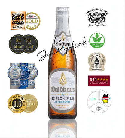 WALDHAUS — alcohol-free diplom pils