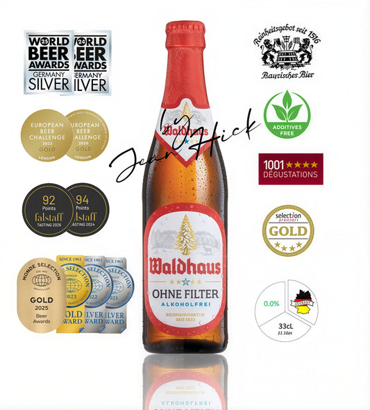 WALDHAUS — alcohol-free ohne filter