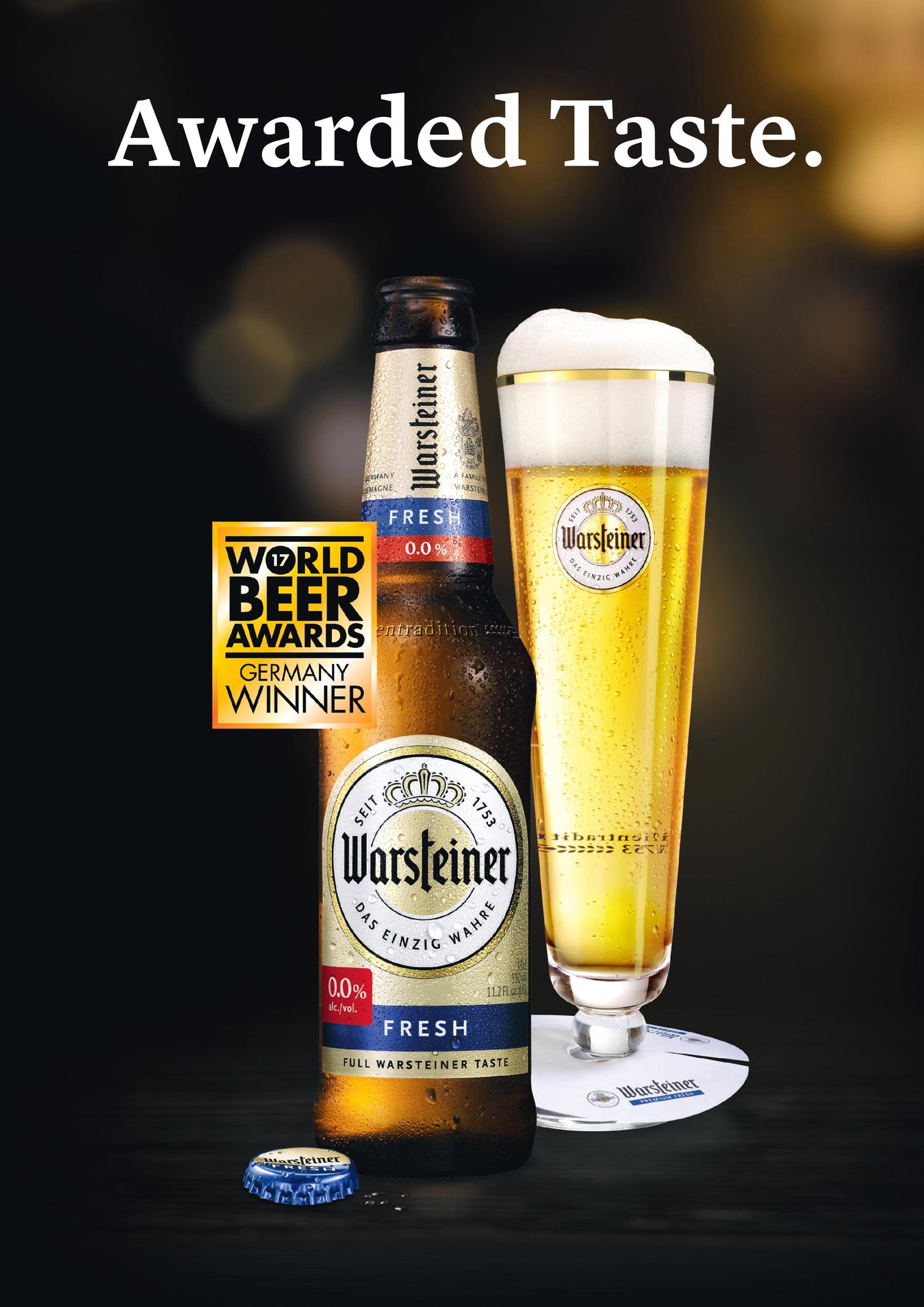 WARSTEINER 0,0% PREMIUM BIRRA FRESH PILSENER