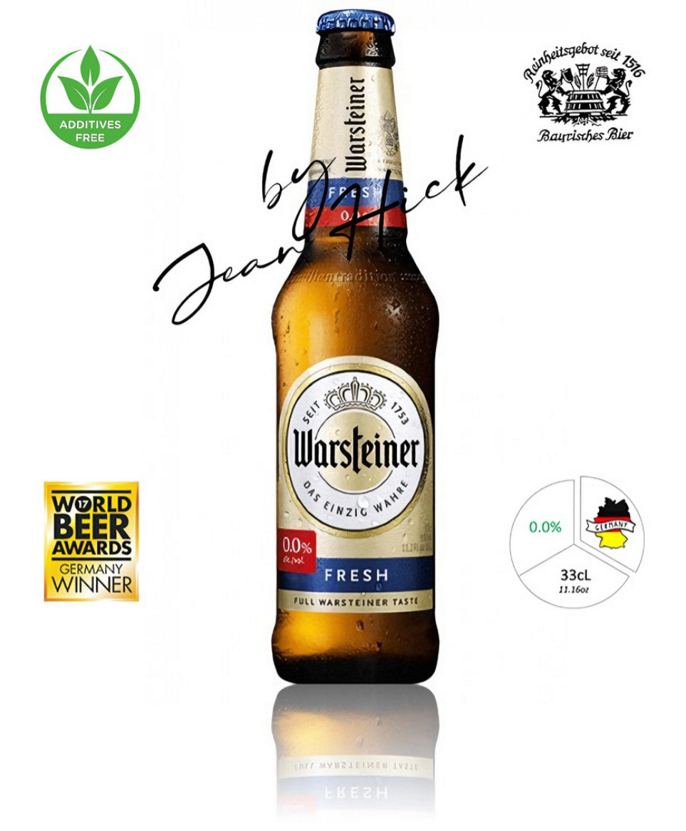 WARSTEINER 0.0% PILSENER PREMIUM FRESH BEER