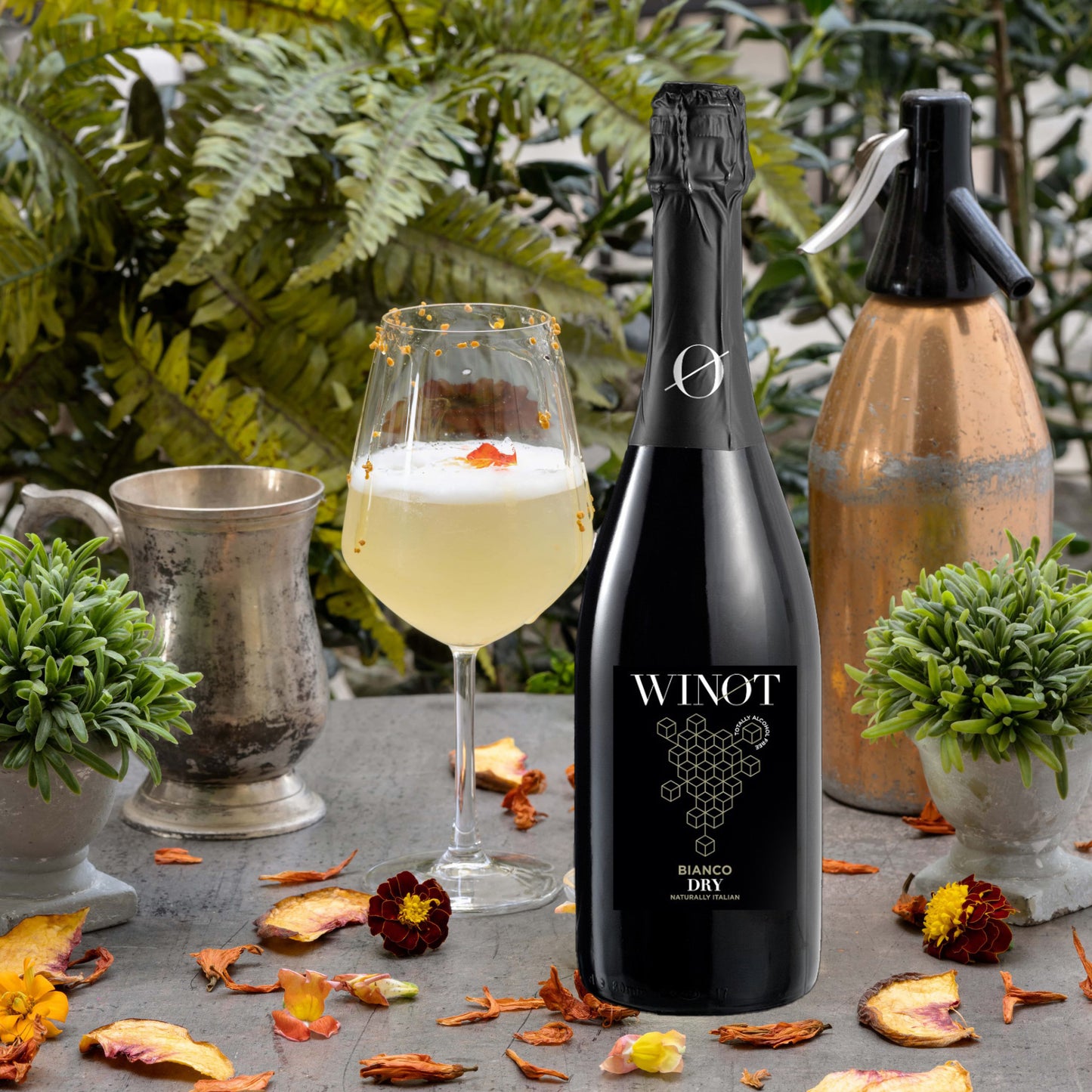 WINOT BIANCO SEC 0,0% - VIN BLANC MOUSSEUX PREMIUM DU PIÉMONT