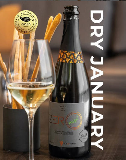 CA' DA ROMAN ZEROMAX 0.0%  - PIWI BIO WHITE EXTRA-DRY SPARKLING WINE
